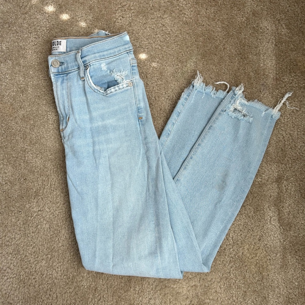 AGOLDE Sophie High Rise Skinny